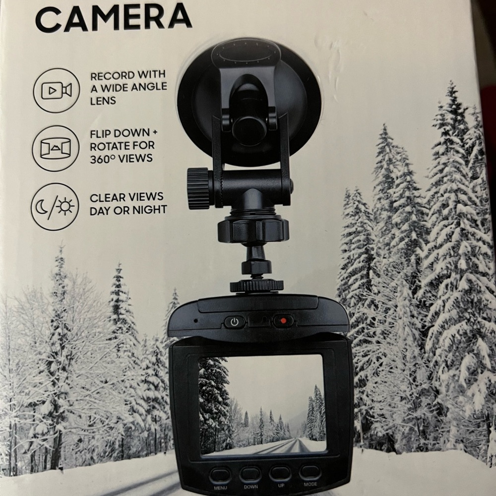 Sharper image dashboard camera